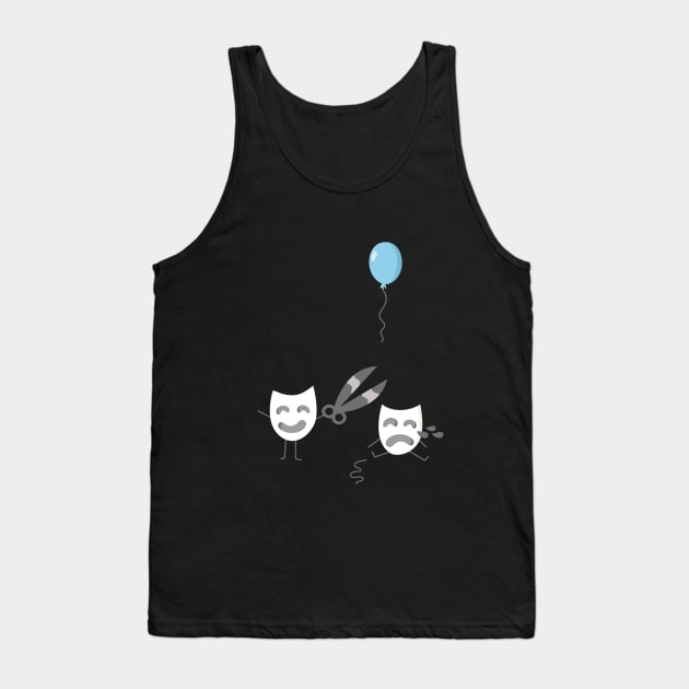 Theatre of joy and pain Tank Top by demonigote